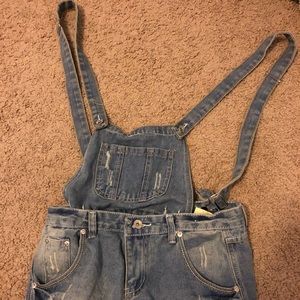 Jean overalls